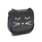 Borsa a tracolla per bambini con gatto nero Mina