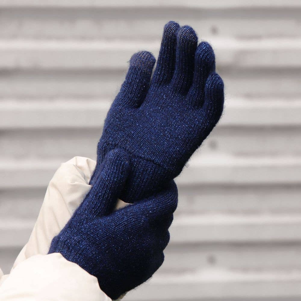 NATACHA - Guanti tattili glitterati