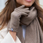 PAULE - Guanti tattili in cashmere