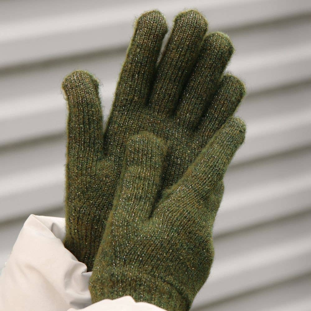 NATACHA - Guanti tattili glitterati