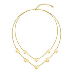 Collana Doppio Filo Con Cuore