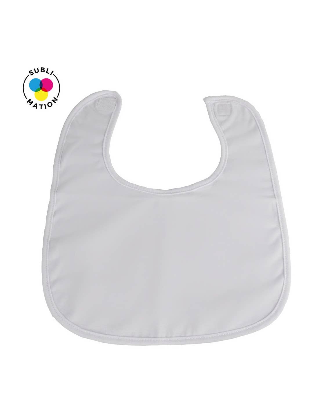 Bavaglini bianchi per neonati in poliestere a sublimazione
Referenze
