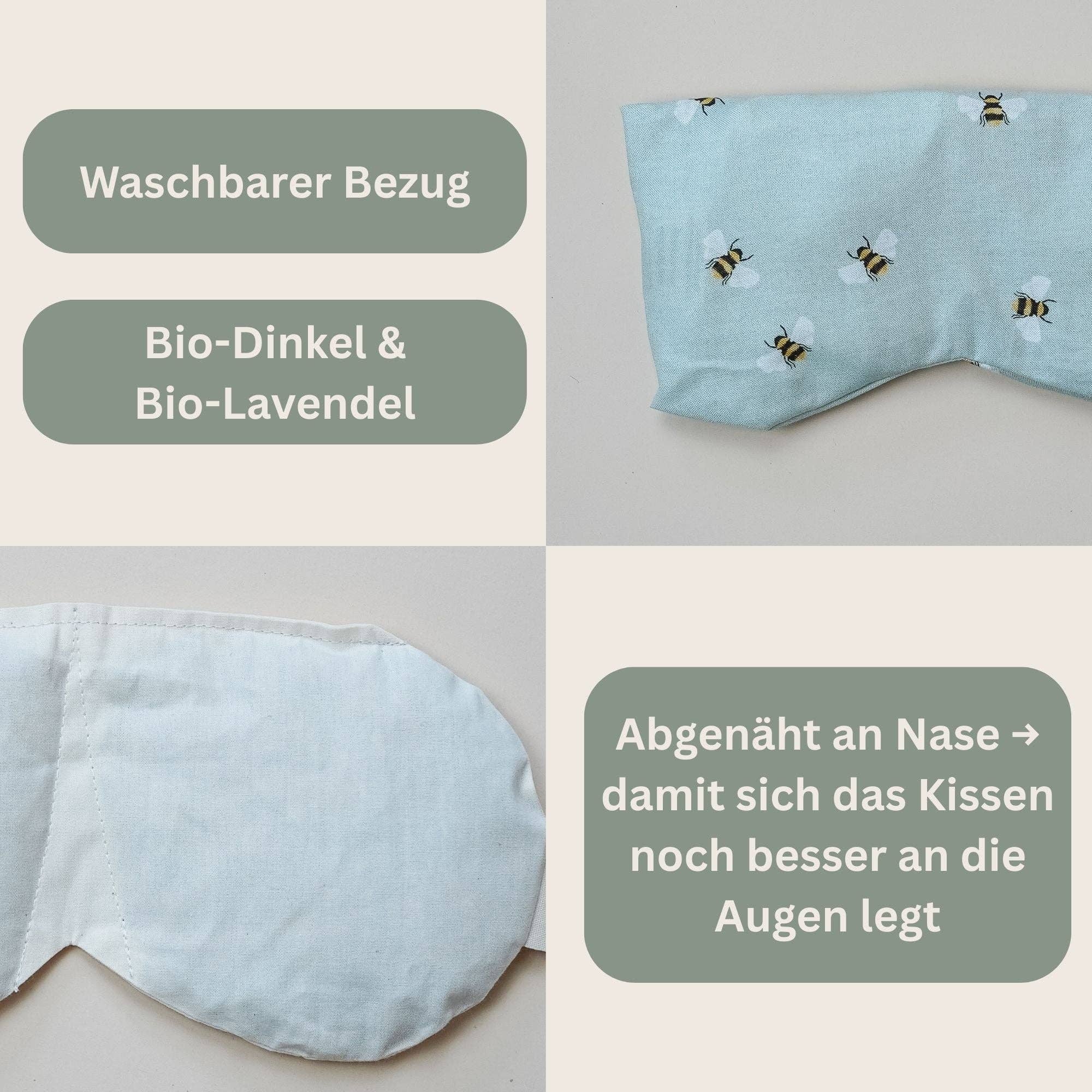 Cuscino per occhi api