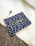 Borsa trucco leopardata 20x15 cm