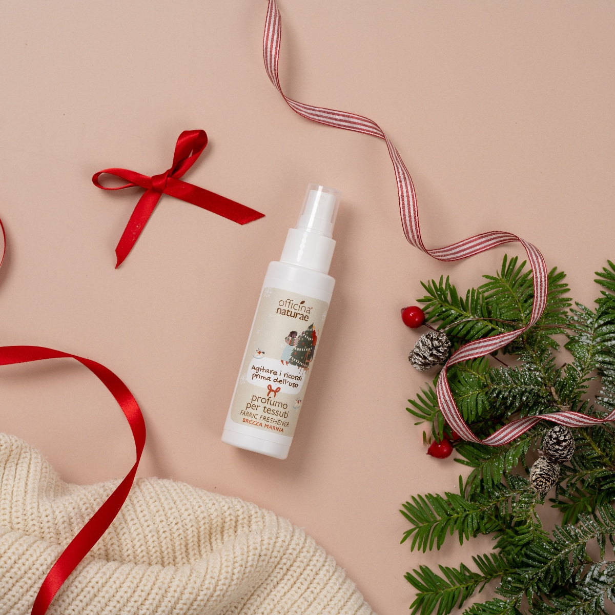 AGITARE I RICORDI PRIMA DELL’USO: Profumo per Tessuti Brezza Marina 100 ml