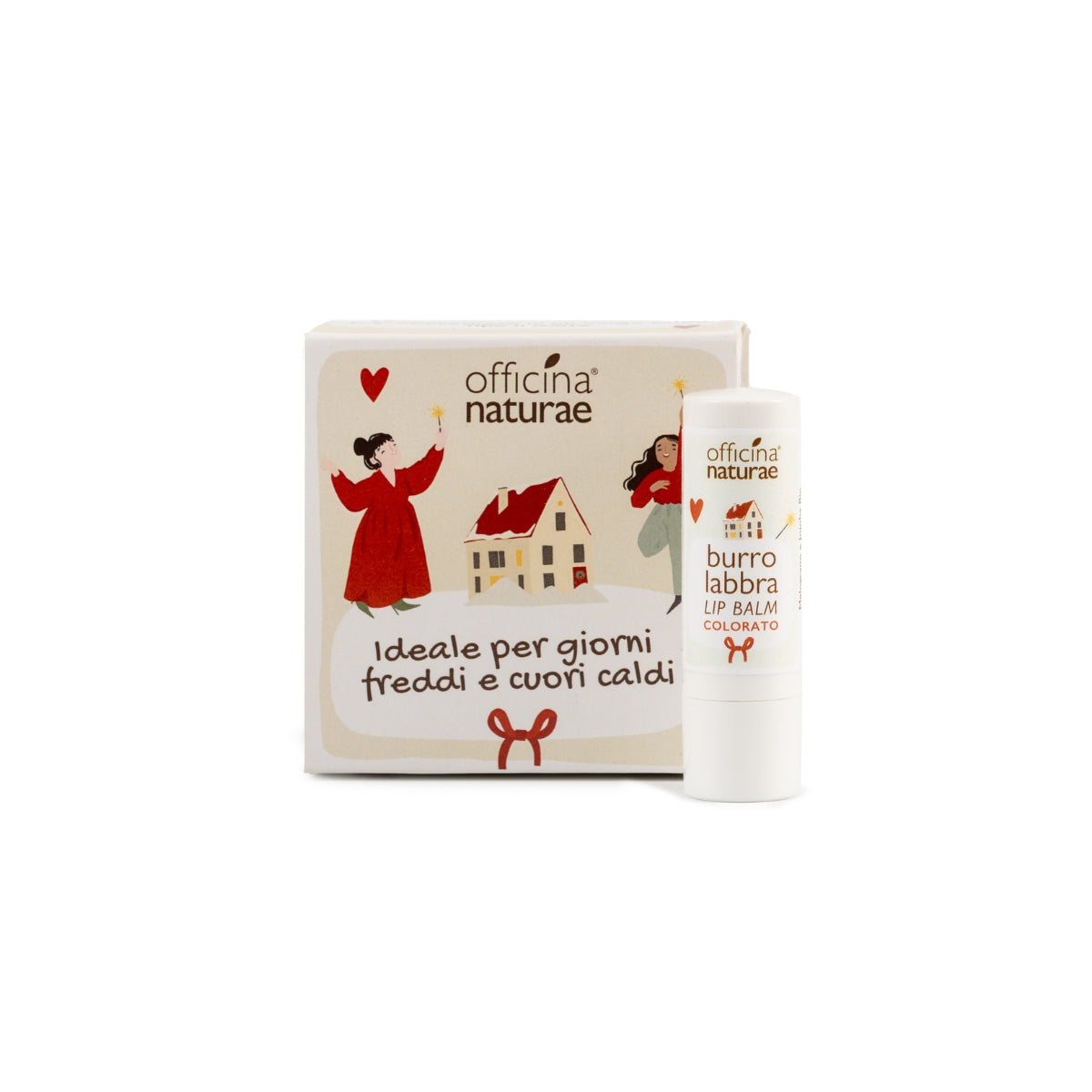 IDEALE PER GIORNI FREDDI E CUORI CALDI: Burro Labbra Colorato 4,5 ml