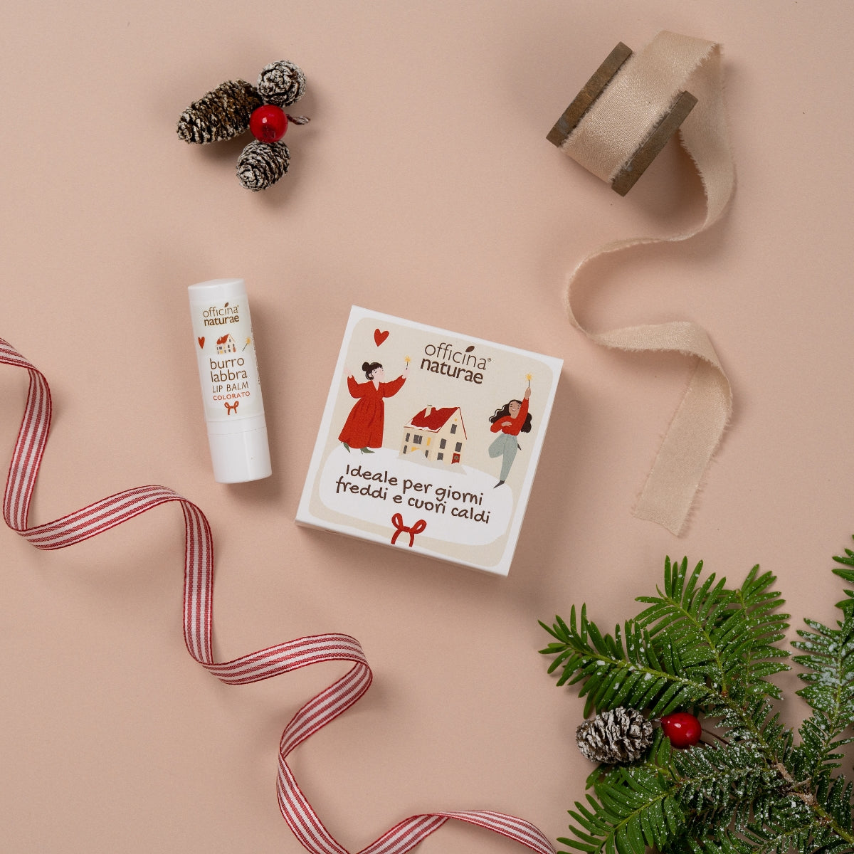 IDEALE PER GIORNI FREDDI E CUORI CALDI: Burro Labbra Colorato 4,5 ml