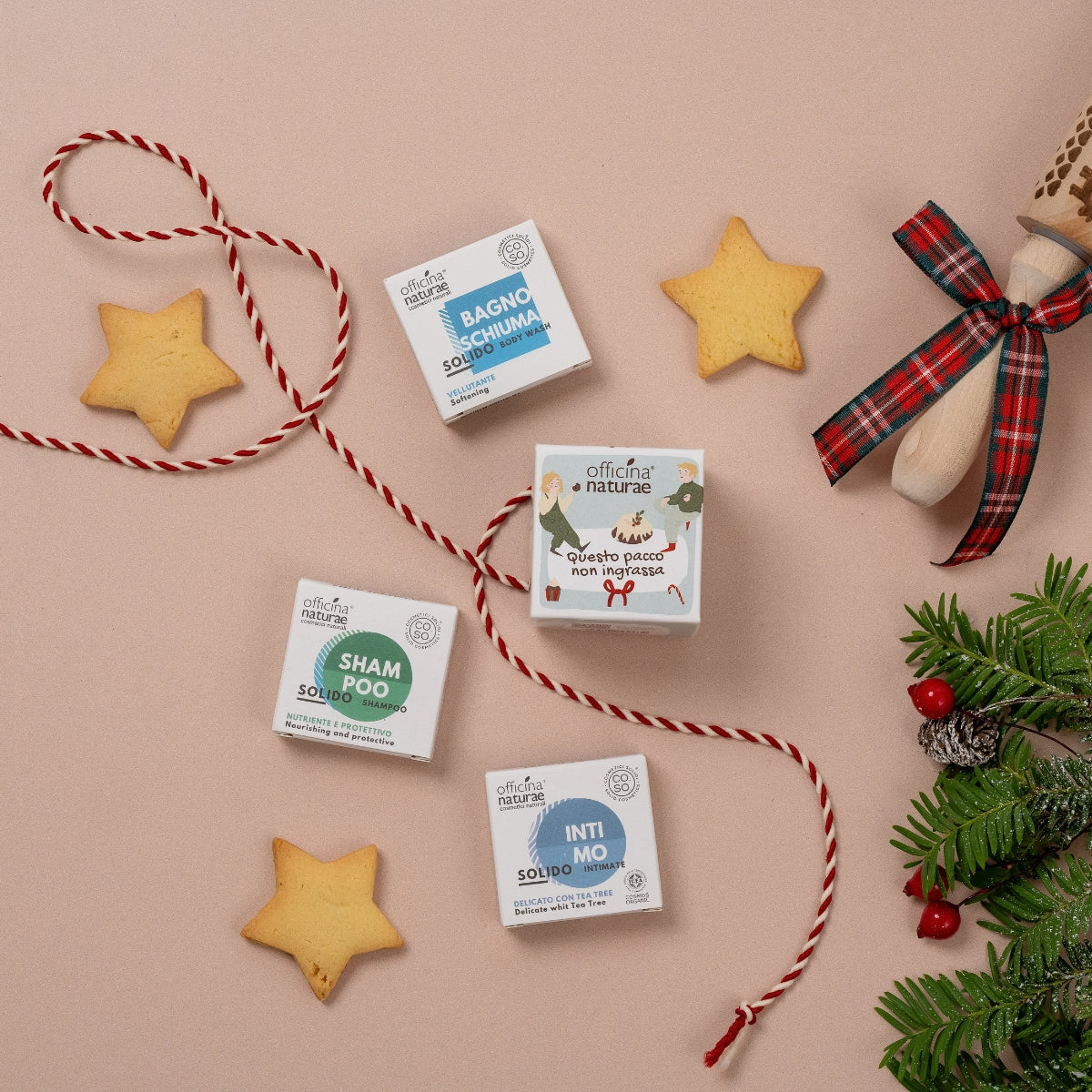 QUESTO PACCO NON INGRASSA: Kit Mini Size Shampoo, Intimo e Bagnoschiuma solidi
