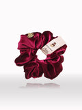 Scrunchie Velvet Bordeaux