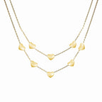 Collana Doppio Filo Con Cuore