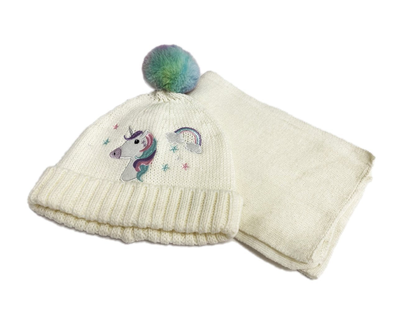 Set sciarpa e cappello "Unicorn"