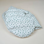 Cuscino di semi biologico di farro per il collo - Cuscino per il collo a pois