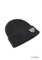 Cappello in Misto Lana Fantasia cuore