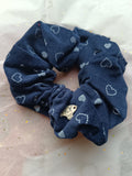 Scrunchie Velvet Hearts