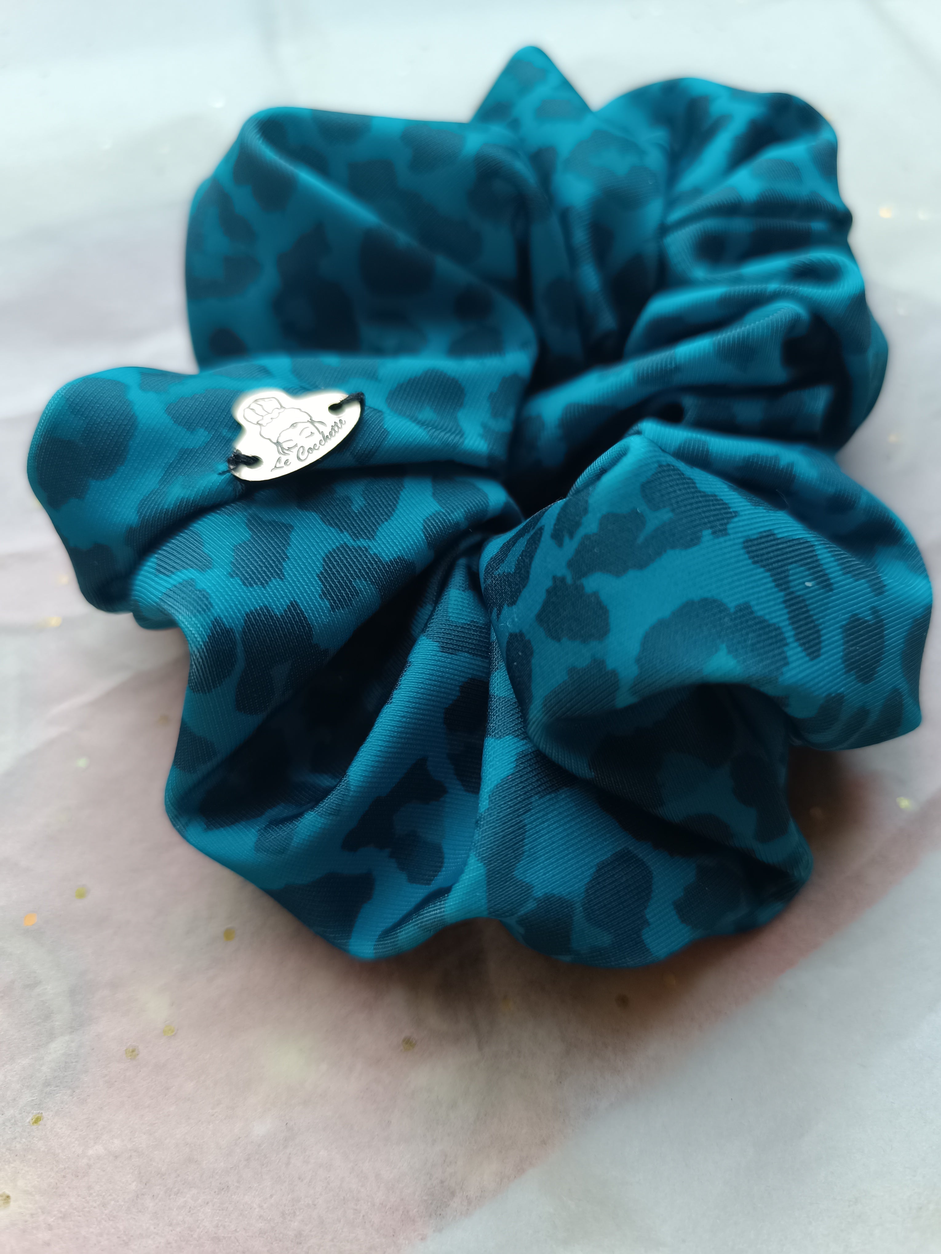 Scunchie animalier Verde