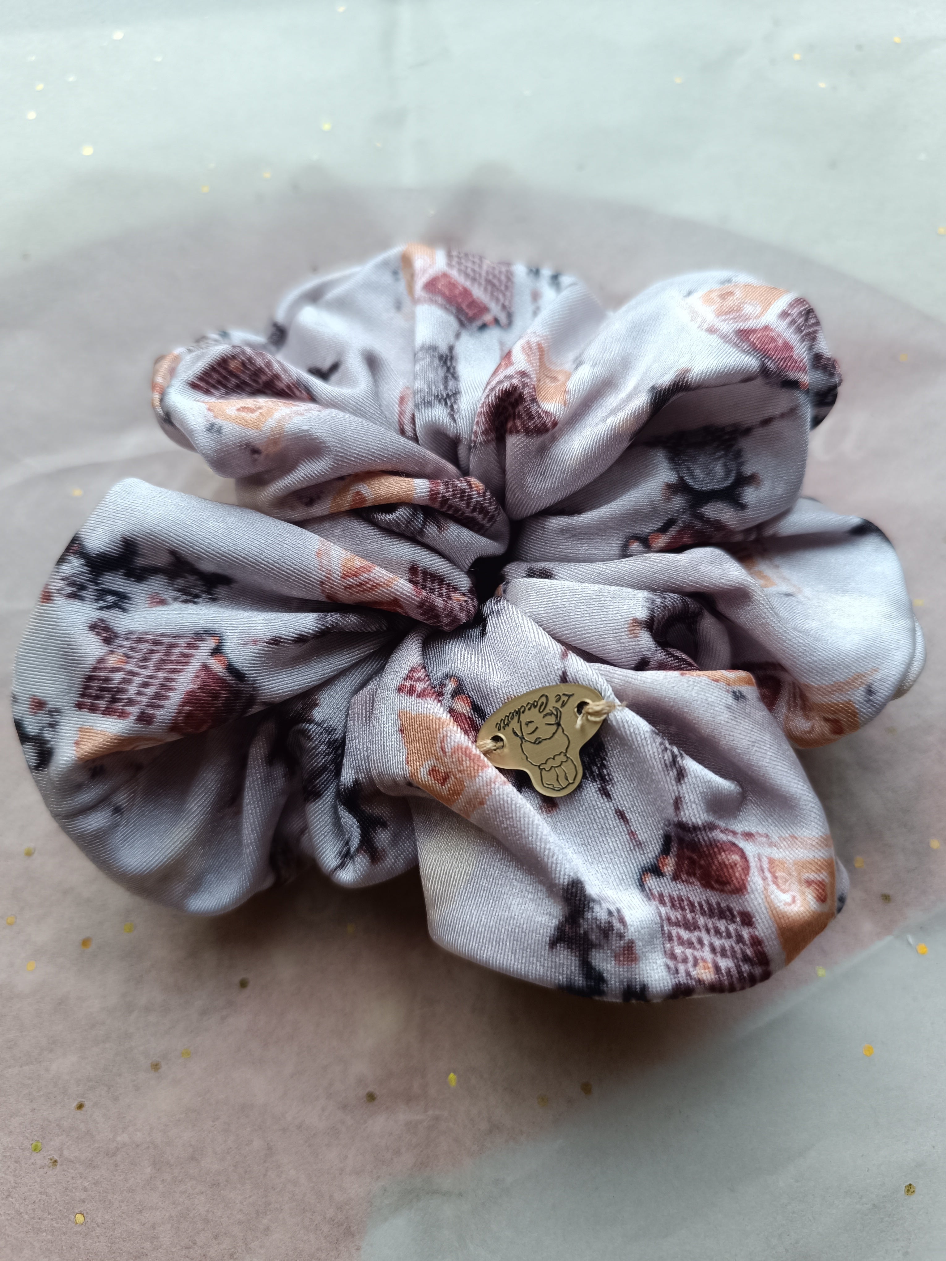 Scrunchie Bianco Natale