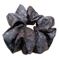 Scrunchie Pois Silver